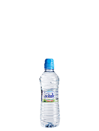 eau de source Ovitale 0,5 litre bouchon sport